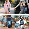 thumbnail image 6 of Yuyamidu Blue Axolotl Bookbag for Girls 7-8 Large Capacity 17 Inch Backpack with Lunchbox Pencil Pouch Water Bottle Holder Keychain Set of 5 2nd-3rd Grade Elementary School Bag, 6 of 7