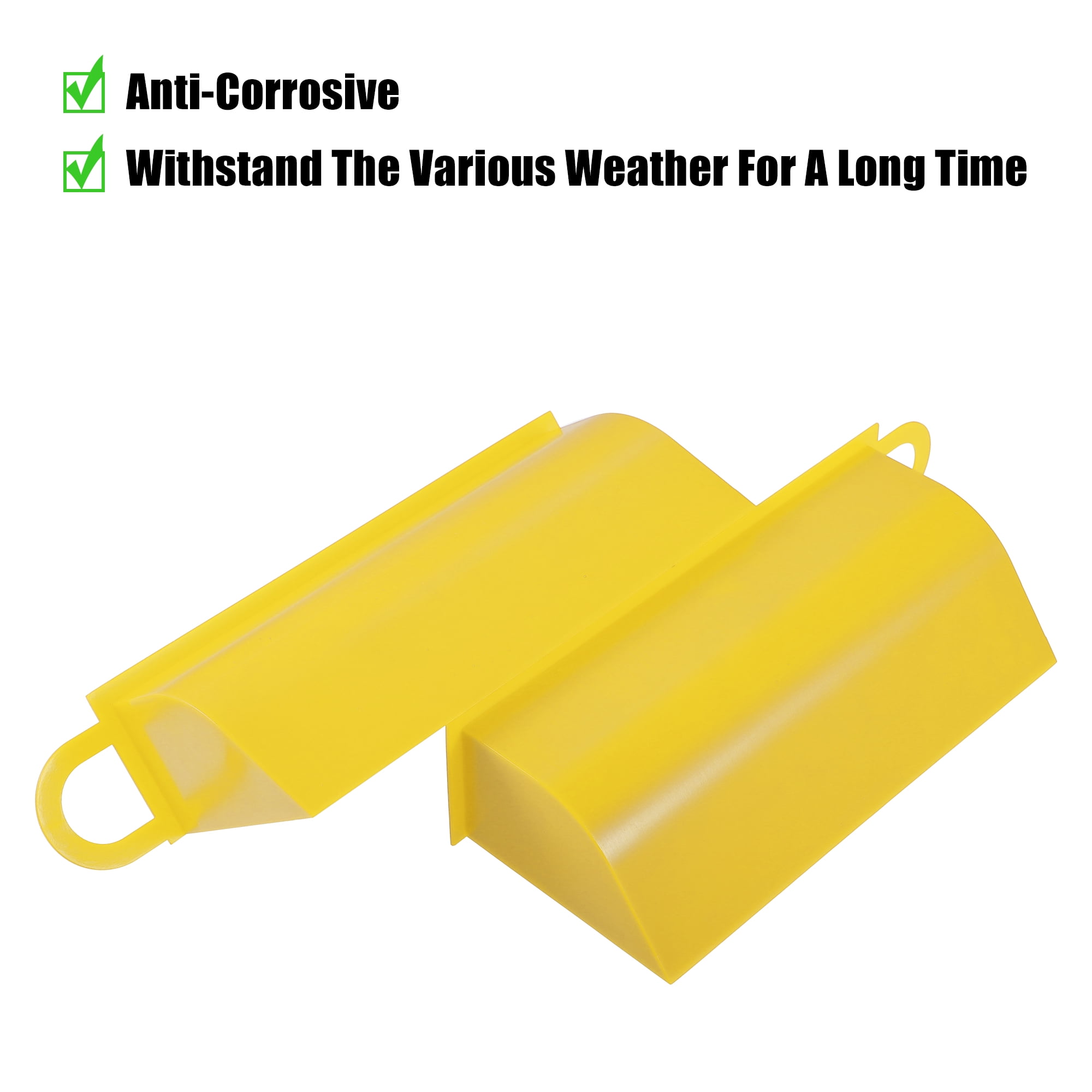 Unique Bargains 2pcs Hood Dynamic Cold Air Tuning Intake System Scoop for BMW E90/91/92/93 316d 318d 320d Yellow