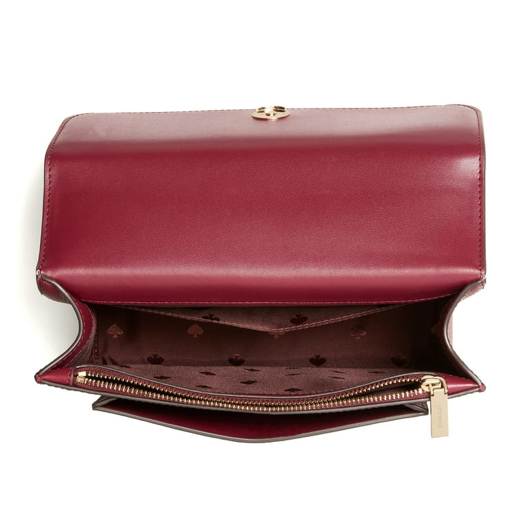 未開封テリ・ワイフェンバックBetween Maple and Chestnut Kate Spade New York Women's Refined Grain Leather Remi Flap