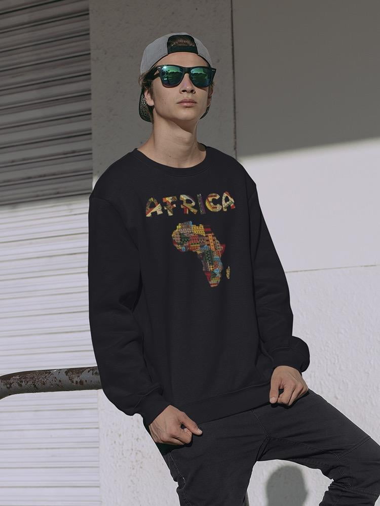 africa continent sweatshirt