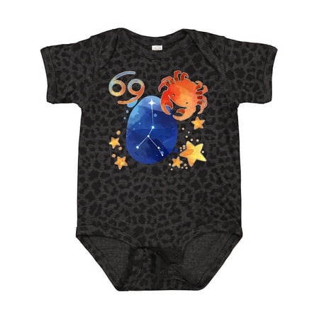 

Inktastic Cancer Crab Constellation Zodiac Sign Illustration Gift Baby Boy or Baby Girl Bodysuit