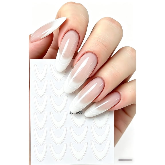 Nail Stickers Solid Color Back Adhesive, Safe Self-Adhesive Nail Decals for Women Girls, DIY Nail Art Decor, Multi-Use Manicure Stickers