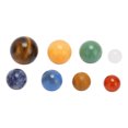 thumbnail image 2 of Modelos Espaciales Bling Bling 8 Piezas Planetas del Sistema Solar Pelotas Antiestrés, 2 of 12