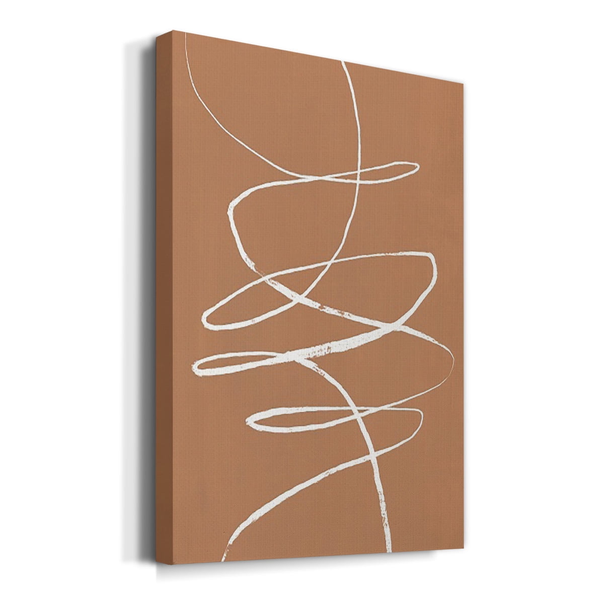Terracotta Drift II Premium Gallery Wrapped Canvas - Ready to Hang