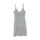 thumbnail image 2 of TaTaai Womens Knitted Long Spaghetti Strap Hollow Out Dress Solid Color Casual Fashion Soft Stretchy Comfortable Dress for Spring Summer Daily Vacation Wear Gift, 2 of 7