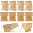 thumbnail image 1 of Phenofice 50Pcs Paper Bag with Window Beige for Food Packaging and Storage, 1 of 8