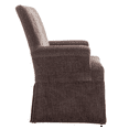 thumbnail image 5 of Elegant Upholstered Dining Chair with Skirted Base, Accent Armchair for Living Room, Bedroom, Dining Room, 5 of 10