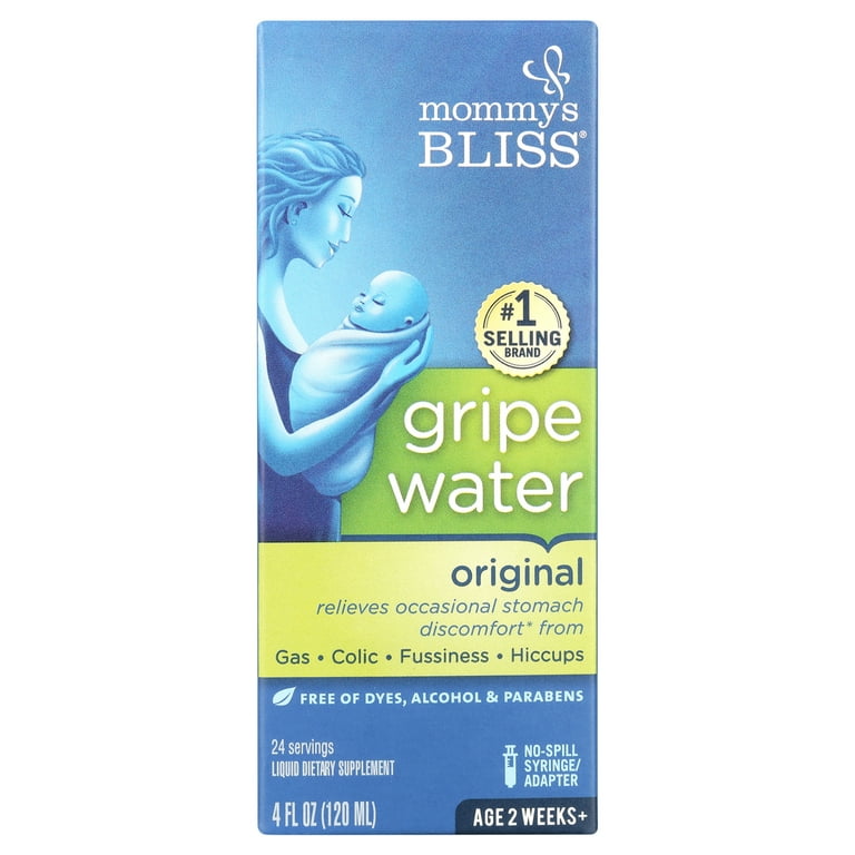 Mommy's Bliss Gripe Water, Original, 2 Weeks+, 4 fl. oz. 