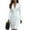 White, variant on Women's Work Dress Office Dress Long Sleeve V-Neck Solid Color Waist Defining Fitted Midi Dress for Commuting Spring Fall,Pink,XL
