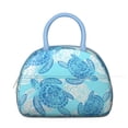 thumbnail image 2 of Insulated Lunch Bag Women, Reusable Vintage Sea Turtles in Blue Tote Lunch Box, Leakproof Cooler Lunch Bags for Work Office Travel Picnic, 2 of 4
