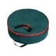 thumbnail image 2 of Herunwer Wreath Storage Bag Round Holiday, Easter, Fall & Christmas Artificial Wreaths & Garland- Red Canvas Tote, 2 of 6