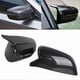 thumbnail image 2 of 2Pcs Rearview Mirror Cover Housing LeftRight 5116 8238 375 Glossy Black Fit for E46 3 Series 19982005, 2 of 3