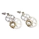 thumbnail image 1 of 1 pendientes de tuerca de engranaje gótico Steampunk, pendientes de oreja asimétrica, joyería de Hugo Pendientes colgantes Vintage Gear, 1 of 8