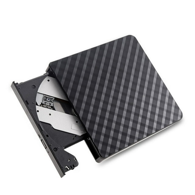 External DVD Drive Optical Drive USB3.0 DVD Burner Recorder CD/DVD ROM CD RW External Optical Drive for Laptop PC ,Easy to Install