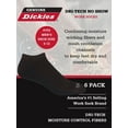 thumbnail image 6 of Dickies Men's No Show Socks, 6 Pack, 6 of 7