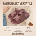 thumbnail image 3 of Cushionaire Orbit Waterproof EVA Womens Sandals -Comfortable Summer Slip On Slides for Women with Adjustable Buckle Strap, 3 of 17