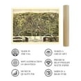 thumbnail image 4 of HISTORIX 1875 Taunton Massachusetts Map Vintage Poster Wall Art Print, 18 x 24 Inch, 4 of 8