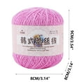 thumbnail image 3 of Dvkptbk Yarn Lace Thread DIY Woven Mercerized Fine Thread Crochet Yarn Crochet Kit for Beginners, 3 of 5