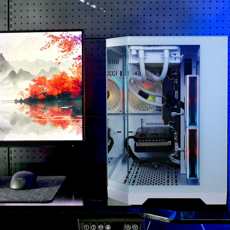 ICEWOLF Gaming Desktop PC , Ryzen7 7700, Geforce RTX 5060 ,B650M