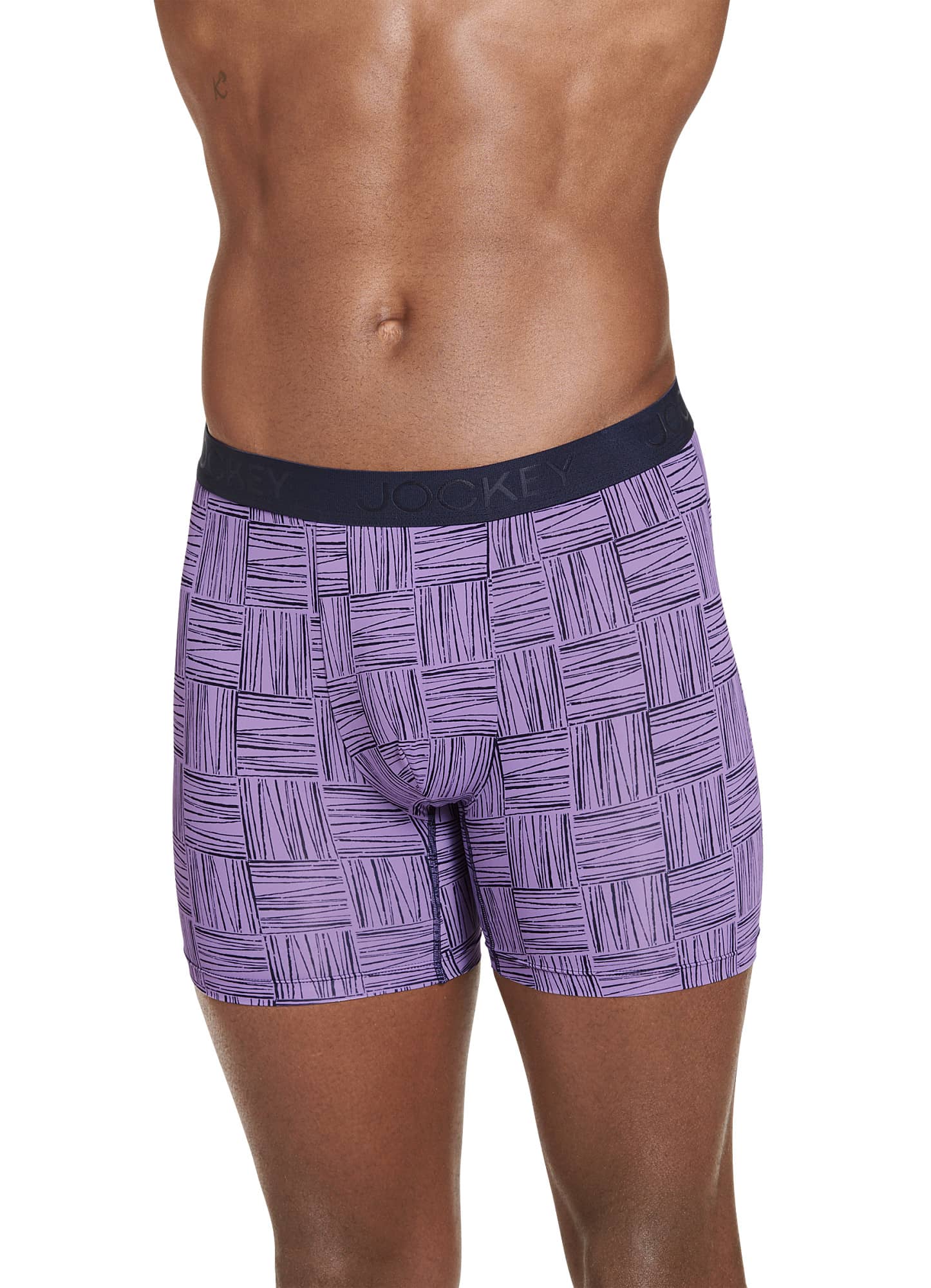 Jockey Men Lightweight Travel Microfiber 5" Boxer Brief