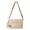 White, variant on Straw Clutch Handbag Woven PomPom Crossbody Bag Summer Beach Envelope Purse Wallet Shoulder Bag for Women (White)