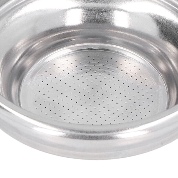 Panier de filtre à café à paroi unique de 54mm, conteneur de porte-filtre en acier inoxydable Non pressurisé, réutilisable et lavable 15 Panier de filtre à café à paroi unique de 54mm, conteneur de porte-filtre en acier inoxydable Non pressurisé, réutilisable et lavable 15