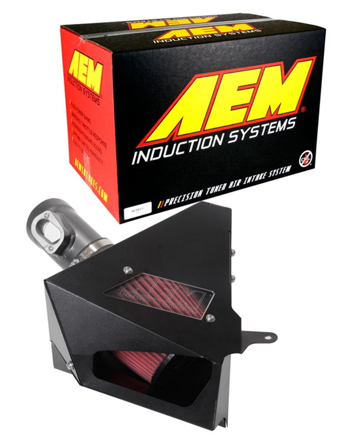 AEM Cold Air Intake System: Easy Installation, Engineered to Maximize Airflow, Boost Horsepower & Torque, AEM-21-839C