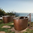thumbnail image 3 of Native Trails Aspen Antique Copper 64-inch Freestanding Soaking Bathtub - ANTIQUE COPPER, 3 of 3