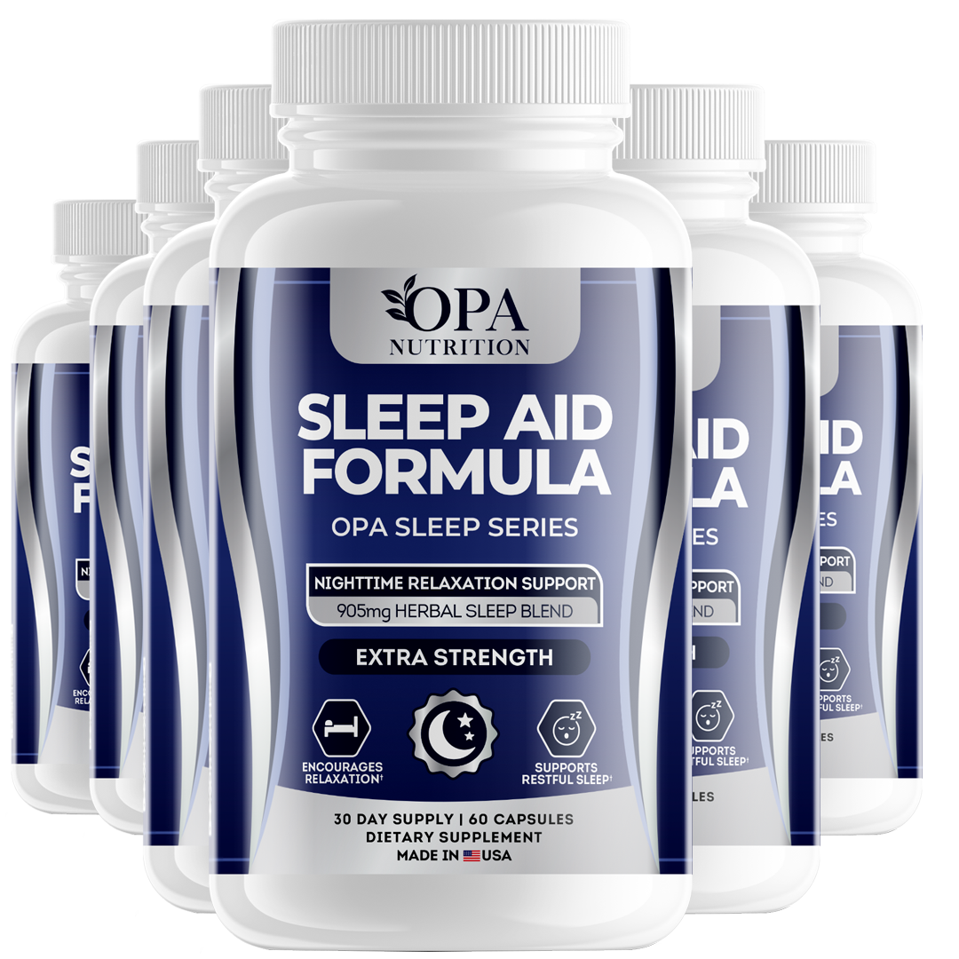 OPA Sleep Herbal Melatonin Relaxation Complex – 60ct