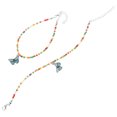 thumbnail image 4 of 2Pcs Bohemian Style Beaded Ankle Bracelet Pretty Ankle Bracelets Foot Jewelry, 4 of 8