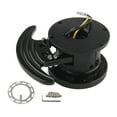 thumbnail image 1 of Adaptador de cubo de volante de liberación rápida de 6 orificios Snap Off Boss Remove Tools Black Negro Baoblaze Adaptador de cubo a presión, 1 of 8
