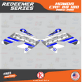 thumbnail image 2 of Kalair GFX Graphics Kit for Honda CRF100 (2004-2010) Redeemer Series, 2 of 5