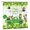 color 9, variant on JOOCAR Happy St. Patrick's Day Shower Curtain, Green Clover Shamrock Leaf Irish Gnome Elf Design, Buffalo Check Plaid Decor Cloth Fabric Bathroom Curtains with Hooks Set 72 x 72 Inch