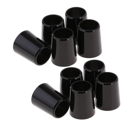 Golf Ferrules 10pcs Shaft Sleeve Black easy to use Spare Taper Tip Lightweight Accessories Adapter