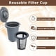 thumbnail image 3 of Vaso filtrante reutilizable KEEPOW para cafetera Cuisinart, 2 unidades, 3 of 8