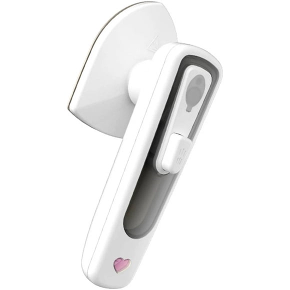White 33W cordless mini iron with leak-proof technology, portable steam iron, suitable for travel, and with sterilization function.