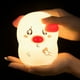 thumbnail image 5 of Cerdo De Dibujos Animados Luz Nocturna De Silicona Suave Y Linda Carga Usb Pat Light Interruptor De Control Táctil Luz Led Atmósfera Lámpara De Mesa Con Múltiples Luces Para El Dormitorio Noticed HA019261-00, 5 of 6