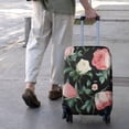 thumbnail image 3 of Pioneer Flower Floral Print Pattern Luggage Cover Fashion Suitcase Cover Baggage Covers Fit 25-28 Inch Luggage (Go Travel), 3 of 5