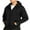 Black, variant on SPEEDRUN Men's Full Zip Fleece Hoodie, Men Zip Up Sherpa Lined Hoodie Mens Black Zip Up Fuzzy Jacket Winter Coats Black M
