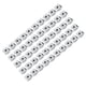 thumbnail image 5 of Tuerca de cabeza de martillo Ticfox 50pcs Tuerca de ranura en T deslizante acero al carbono niquelado EU30-M6, 5 of 14