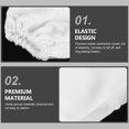 thumbnail image 3 of OULII 1 Pair Utility Work Gloves Sandblasting Arm Guards Canvas Worker Safety Household Cleaning, 3 of 7