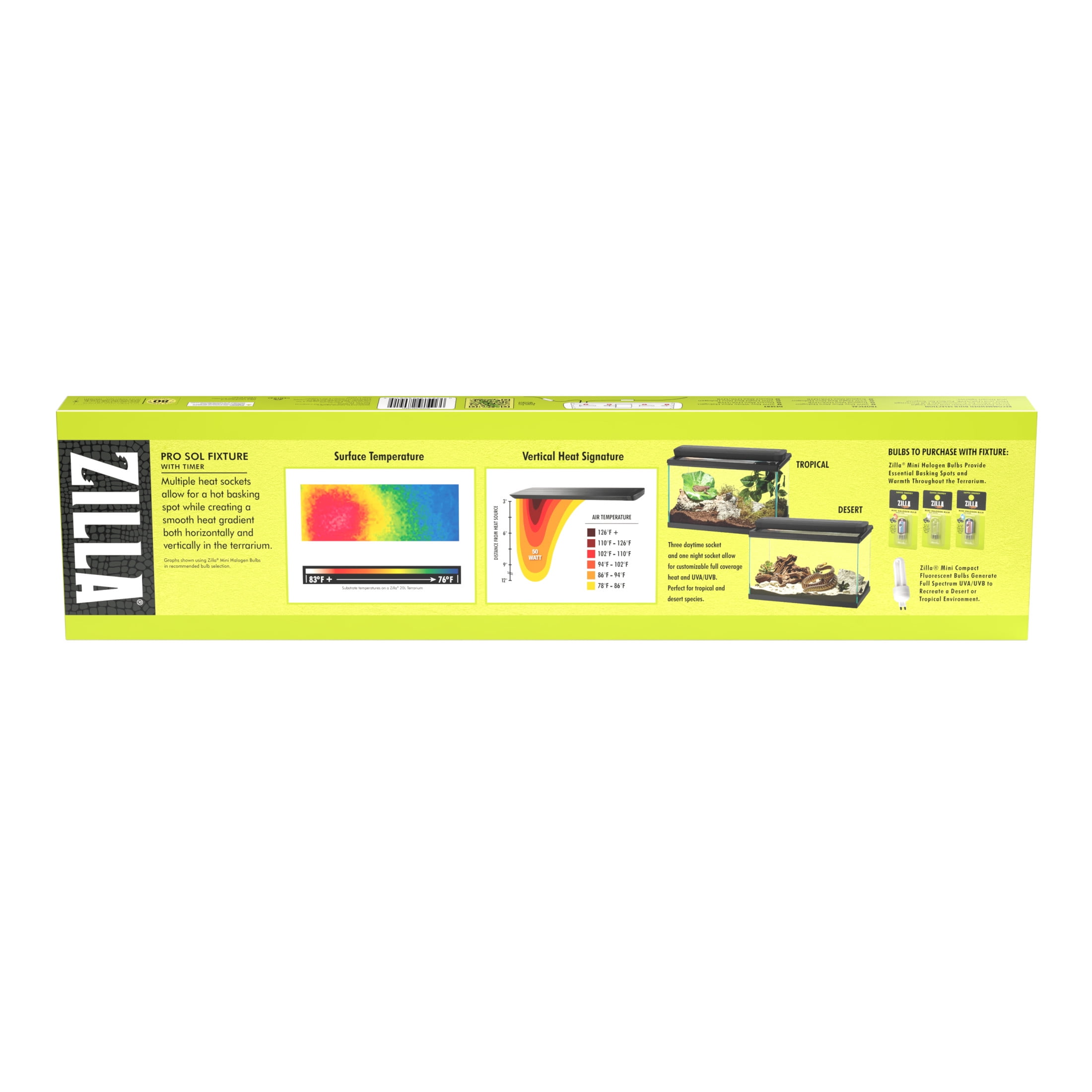 Zilla Pro Sol Fixtures 20 Inches
