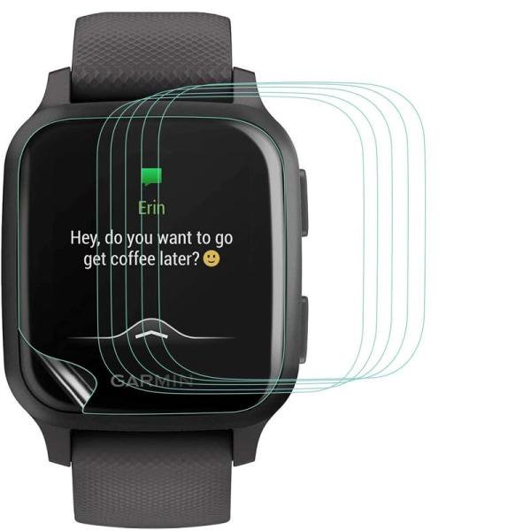 Paquete de 6 protectores de pantalla para Garmin Venu Sq y Garmin