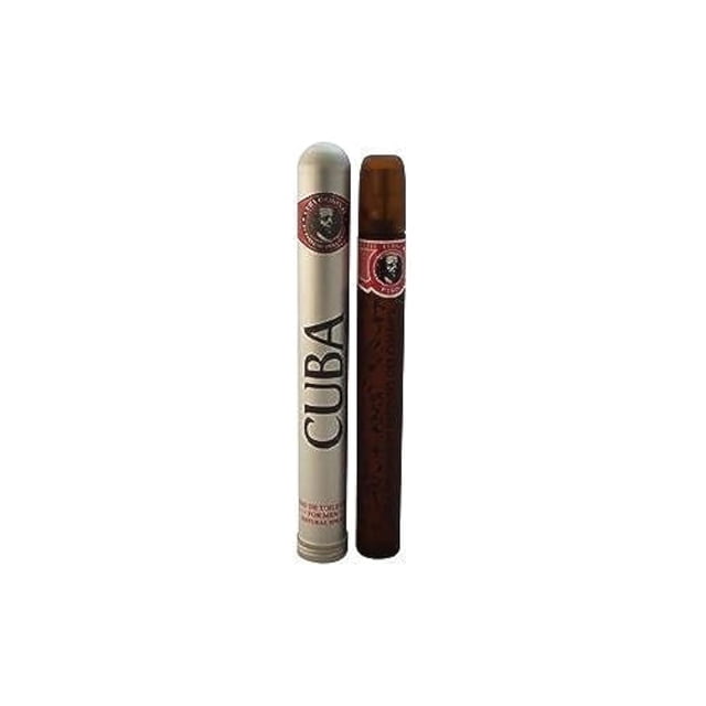 Eau de toilette Perfume Cuba Red para hombre, 35 ml