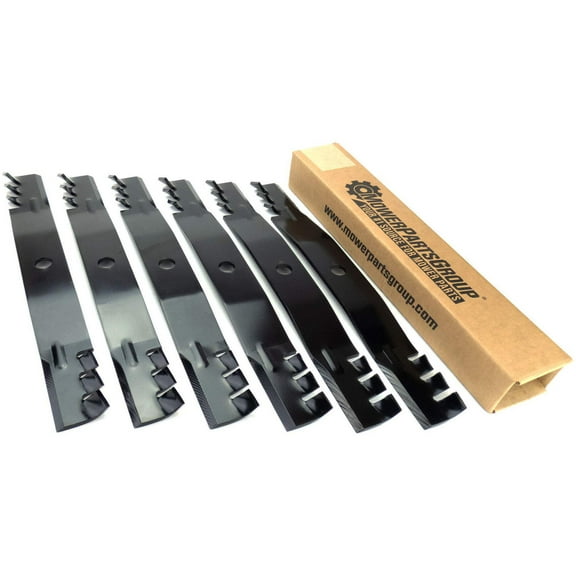 (6) Mulching Blades for John Deere ZTrak 60" Decks  M128485