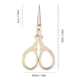 thumbnail image 4 of Sewing Scissors, Sewing Shears Polishing Craft  For Embroidery For Manual Paper-cutting, 4 of 8