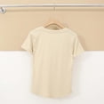 thumbnail image 5 of ClodeEU Women's Slim Fit Short Sleeve Crewneck T Shirt, Solid Color Casual Spring Summer Tee Khaki,Womens Plus XL, 5 of 6