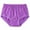 Purple, variant on HAOTAGS Briefs for Women, Ventilated Cotton Breathable Everyday Briefs Pink 95