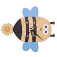 thumbnail image 2 of Reloj de pared con péndulo para habitación de niños, adorable reloj con forma de animal, 2 of 8