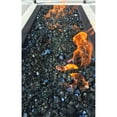 thumbnail image 4 of Dragon Glass 0.50" Caribbean Blue Reflective Fire Glass, 10 lb, 4 of 10